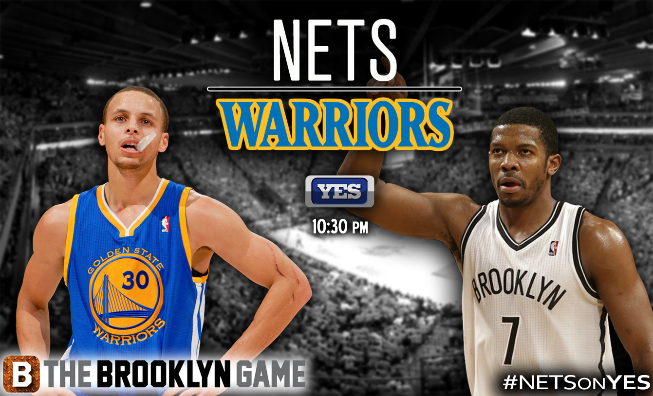 The Nets are in Oakland taking on the Golden State Warriors. #NETSonYES (Mike King)