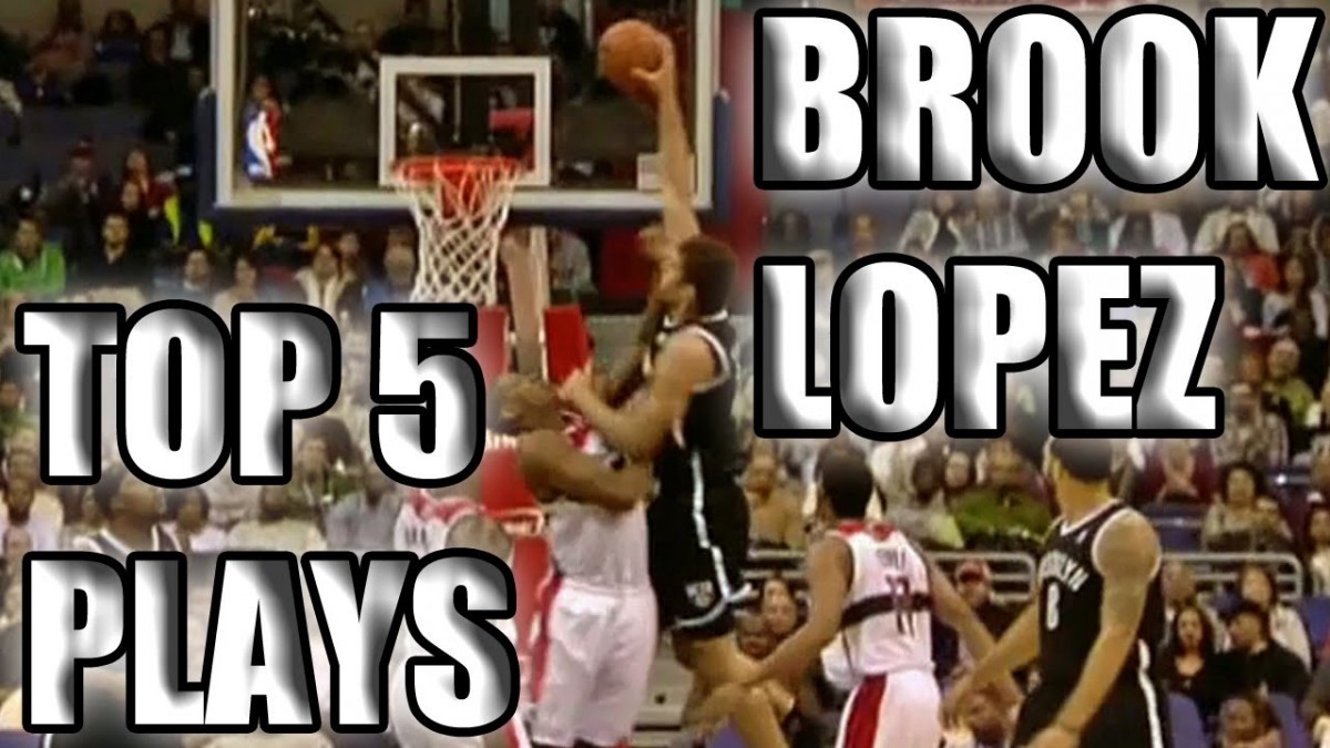 5 Brook Lopez Brooklyn Nets Highlights
