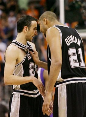 Manu Ginobili, Tim Duncan