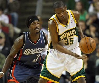 Kevin Durant, Gerald Wallace