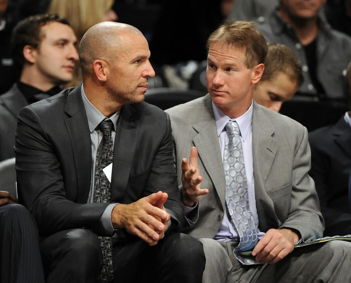Welch (right) with Jason Kidd in 2014. (AP)