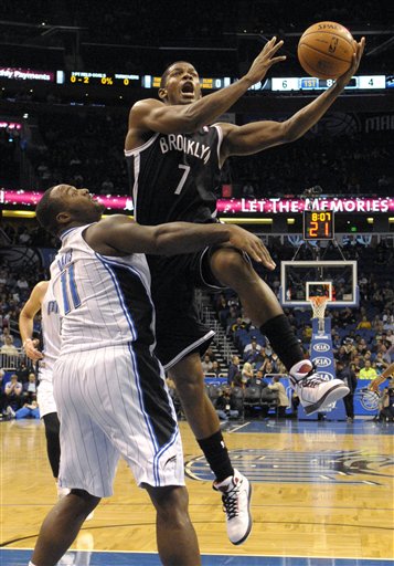 Joe Johnson Brooklyn Nets, Glen Davis Orlando Magic