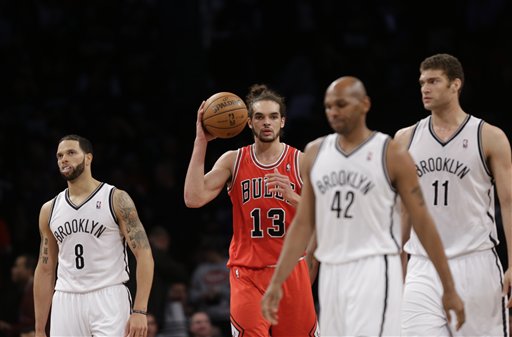 Deron Williams, Joakim Noah, Jerry Stackhouse, Brook Lopez