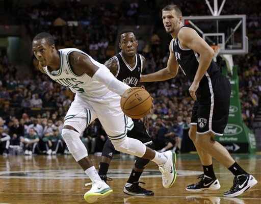 Rajon Rondo Boston Celtics vs. Brooklyn Nets