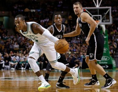 Rajon Rondo Boston Celtics vs. Brooklyn Nets