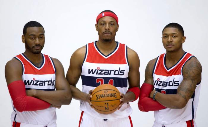 Bradley Beal, Paul Pierce, John Wall