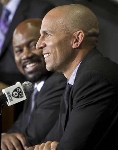 Jason Kidd Billy King Brooklyn Nets Head Coach