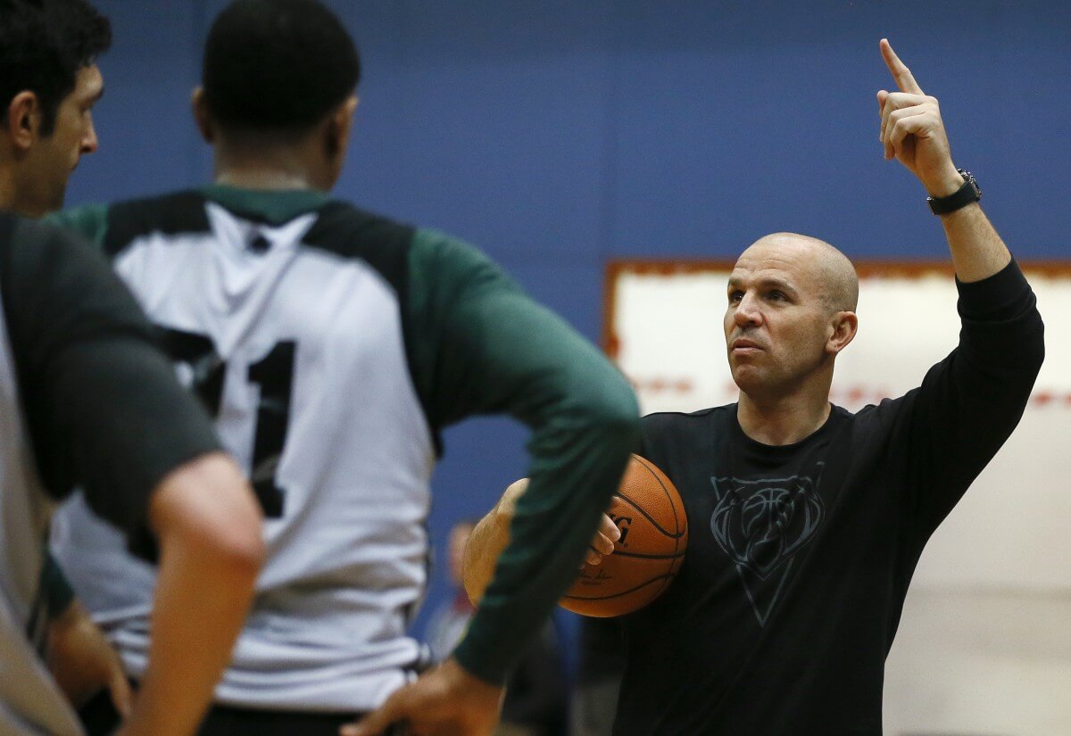 Jason Kidd, now coach of the Milwaukee Bucks. (AP)