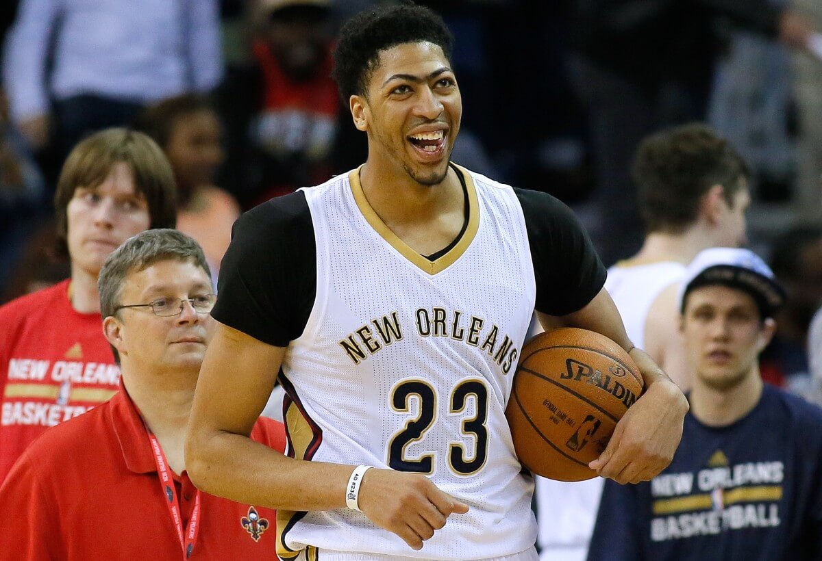 The Nets hope to find an answer for Anthony Davis. (AP)