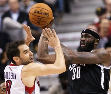 Jose Calderon; Reggie Evans