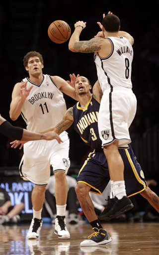 George Hill, Deron Williams, Brook Lopez