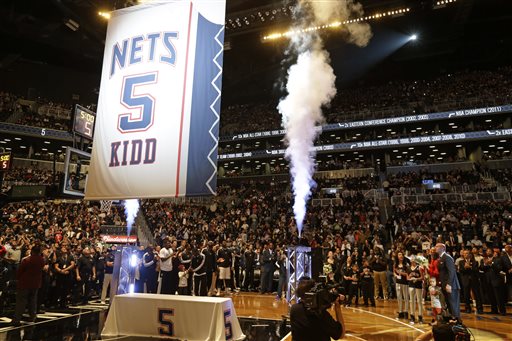 Jason Kidd Jersey Retirement