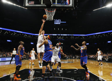 Brook Lopez Brooklyn Nets, Rasheed Wallace New York Knicks