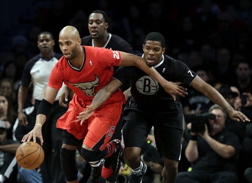 Joe Johnson, Andray Blatche, Taj Gibson