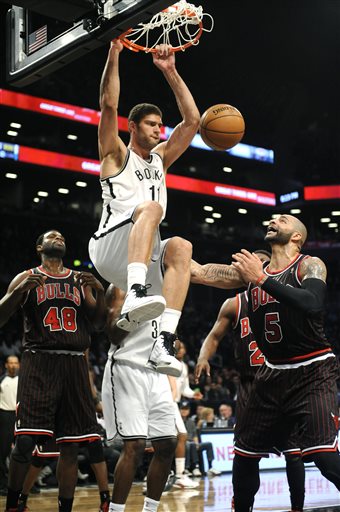 Brook Lopez, Nazr Mohammed, Carlos Boozer