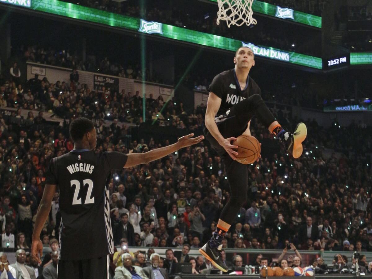 The high-flying Zach LaVine has begun putting it all together. (AP)
