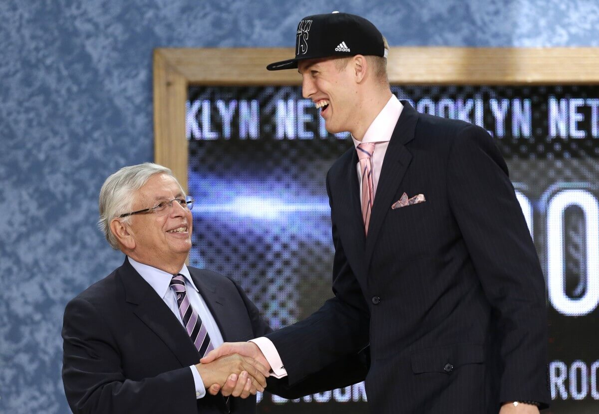 The Nets took Mason Plumlee in the first round of the 2013 NBA Draft. (AP)