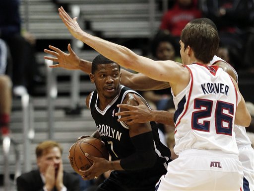 Joe Johnson Brooklyn Nets, Kyle Korver Atlanta Hawks