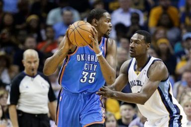 Kevin Durant, Tony Allen