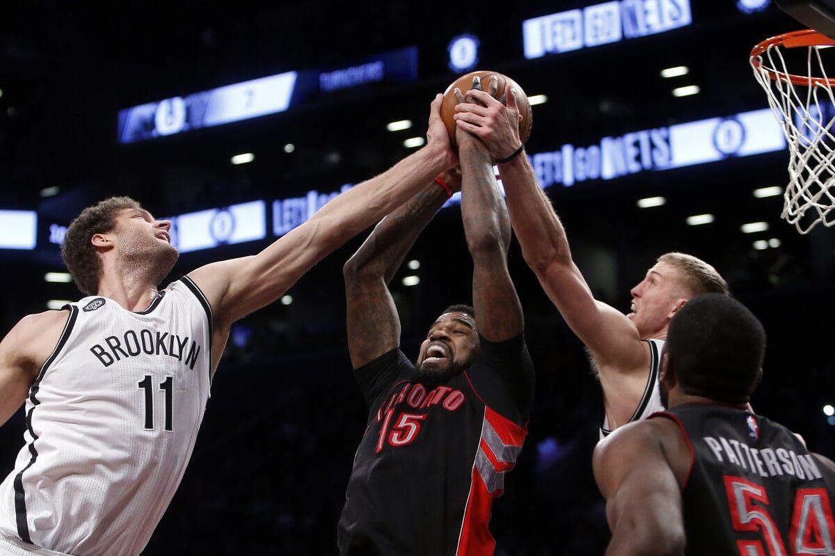 The Nets have struggled to rebound this season. (AP)