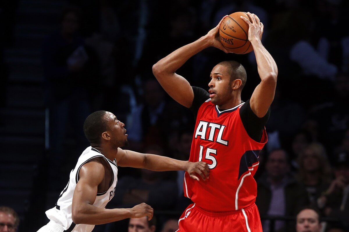 The Nets are the underdogs against Al Horford & the Hawks. (AP)