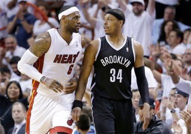 LeBron James, Paul Pierce