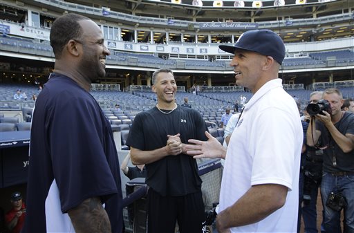 CC Sabathia, Andy Pettitte, Jason Kidd