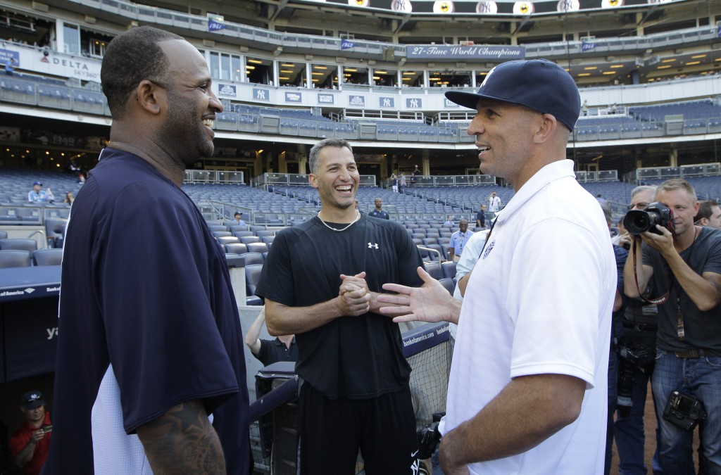 CC Sabathia, Andy Pettitte, Jason Kidd