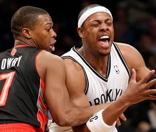 Kyle Lowry, Paul Pierce