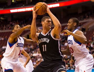 Brook Lopez, Lavoy Allen, Khalif Wyatt