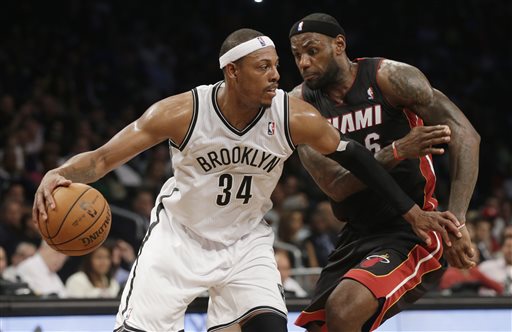 Paul Pierce, LeBron James