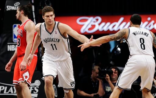 Joakim Noah, Brook Lopez, Deron Williams