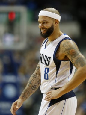 Deron Williams, Dallas Mavericks: We start with Williams, who's no longer relied on as the top dog with a max salary (though he's still making a bonus $5.5 million from Brooklyn for the next five seasons). He's experienced a leveling off in his game, but a major uptick in his mood. Williams is shooting better from 2-point range (45.8%, up from 39.5% last year) and the free throw line (89.6%, up from 83.4%), but otherwise has regressed from last season, shooting worse from three-point range and dishing fewer assists. Still, Williams is an important piece for the Mavericks, who should comfortably land between 5th and 7th in the Western Conference playoff race, while the Nets have nosedived in on-court production without him. Williams also hit a game-winning three in double-overtime for the Mavericks this season, the type of shot he wasn't often willing or able to take in Brooklyn.