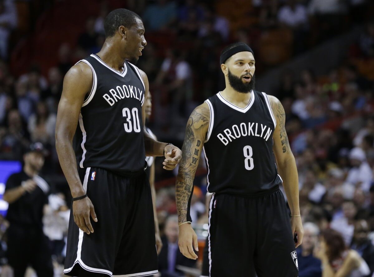 Deron Williams (right) will be difficult for the Nets to move. (AP)