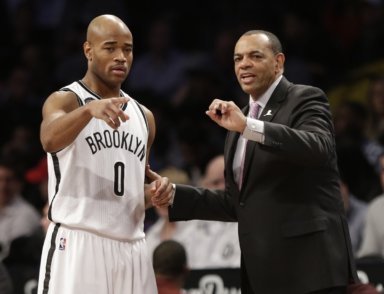 Jarrett Jack is going to be himself. When asked if he felt he had to change his approach as the de facto starter, Jack replied with a flat no. "The only thing that's different is just the personnel I'm on the court with," he said. "You try to just incorporate that into the overall gameplan as far as how you start off games and matchups you want to take advantage of, playcalling, but other than that, it's the same preparation that I use for every game, no matter whether I'm coming off the bench or I'm starting. Just come out there and control the tempo, and read & direct situations." If I can get multiple ballhandlers involved, then there will be times where he won't be on the ball, and he'll be on the weak side coming off the ball," Lionel Hollins said about Jack's new role. "I've told Jarrett before, I know he can do a lot of things. It's just a matter of setting a priority, and if he's a starter, obviously his priorities have to be to the team. "If you go back and look at him when he did start, he did play the way that I would like for him to play. But coming off the bench he had a different role. I think everybody looks at his role off the bench and thinks that that's the only way that he can play." As a starter, Jack averaged 15.9 points, 6.6 assists, and 3.3 turnovers in 35.6 minutes per game, which were all per-possession increases over his numbers as a reserve (yes, turnovers too). His plus-minus was also slightly better as a starter (-5.7 points per 100 possessions) than off the bench (-8.1), though that might have to do with quality of teammates. Deron Williams had to adjust his game when his body no longer could support his old methods. So he turned from an attacking guard into a pick-and-roll prober, finding Brook Lopez with quick pocket passes for easy shots in the paint. Jack will have to find his clicking spot with Lopez and the rest of the Nets scorers, but he doesn't see himself as a Williams replacement. "I'm just gonna be myself. I don't know how to try to be a clone of another person or another player, personality or game-wise. You know what I mean? "I don't mean to speak in the third person, but being Jarrett Jack has worked pretty good for me."