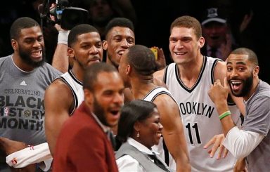 Joe Johnson, Thaddeus Young, Brook Lopez