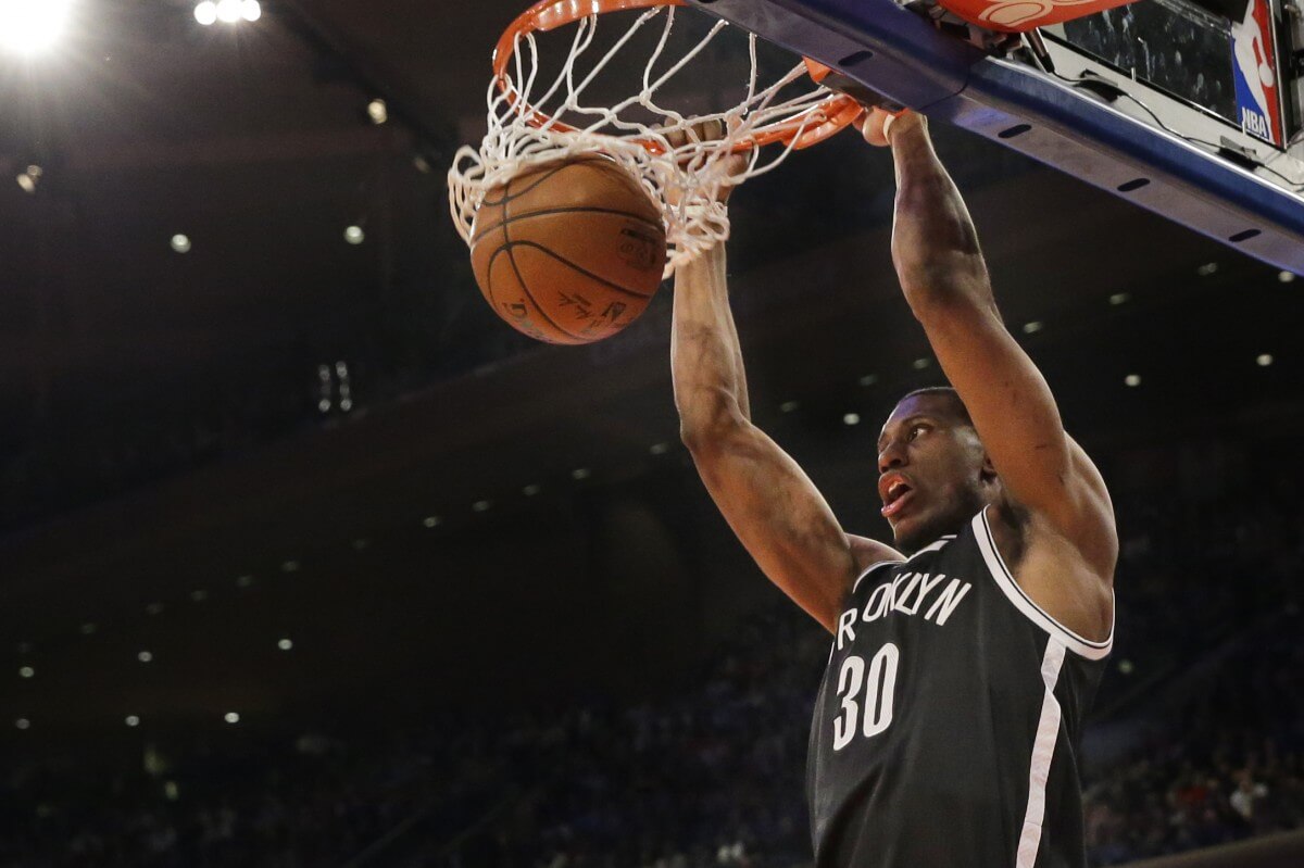 Thaddeus Young projects to have the Nets' highest WAR next season. (AP)