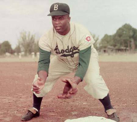 Jackie Robinson In Action