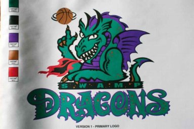 Swamp Dragons logo (via ESPN)