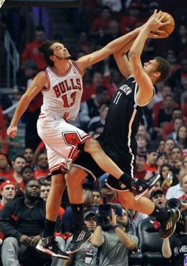 Joakim Noah, Brook Lopez