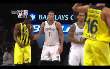 Brook Lopez Buries Three-Pointer In Preseason (VIDEO)