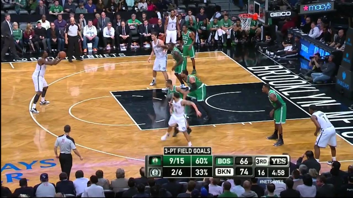 Brook Lopez dominates post vs. Celtics