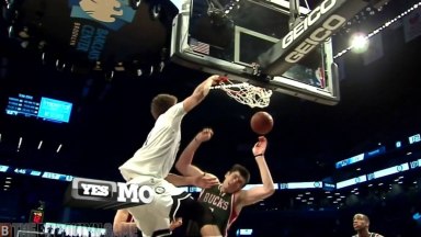 Brook Lopez Ends Ersan Ilyasova With This Poster Dunk (HIGHLIGHT)