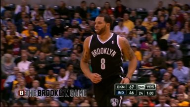 Deron Williams lights Pacers up for 20 in the second quarter