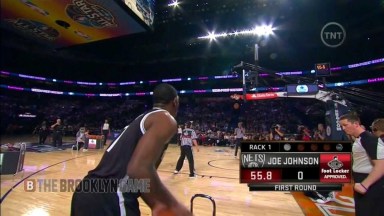 FUNNY: Exclusive look into Joe Johnson’s head during the three-point contest