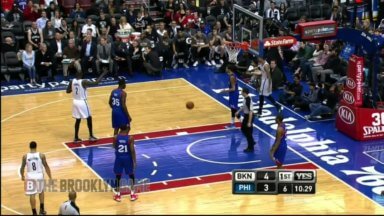 Near-Collapse: Nets 105, 76ers 101 (GAME GRADES)