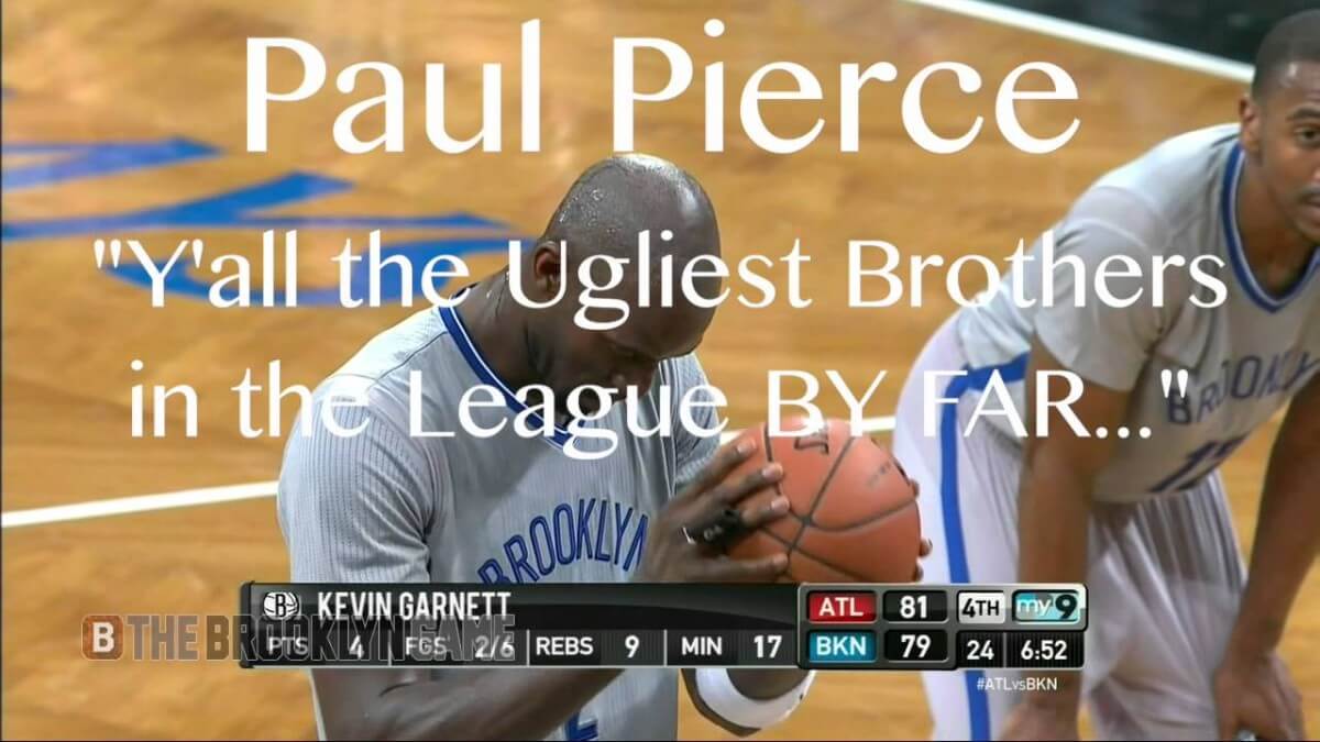 Paul Pierce jokes the Teague brothers are “the ugliest brothers in the league”