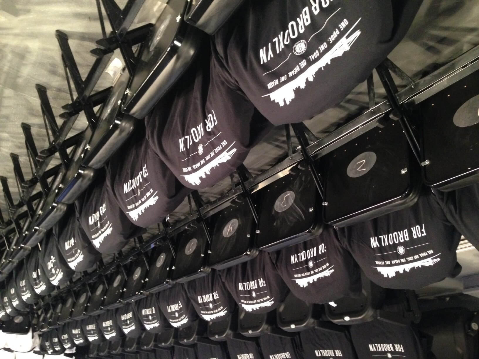 PHOTOS Nets Giveaway Tshirts for Game 4 The Brooklyn Game