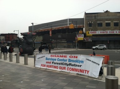 Barclays Center Labor Dispute