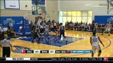 So close to a close game: Thunder down Nets in third game of Summer League